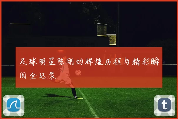 足球明星陈刚的辉煌历程与精彩瞬间全记录